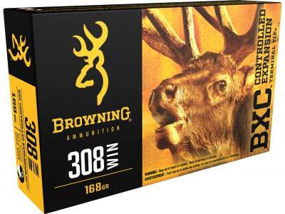 Browning BXC Big Game .308 Win 168 gr Ammunition