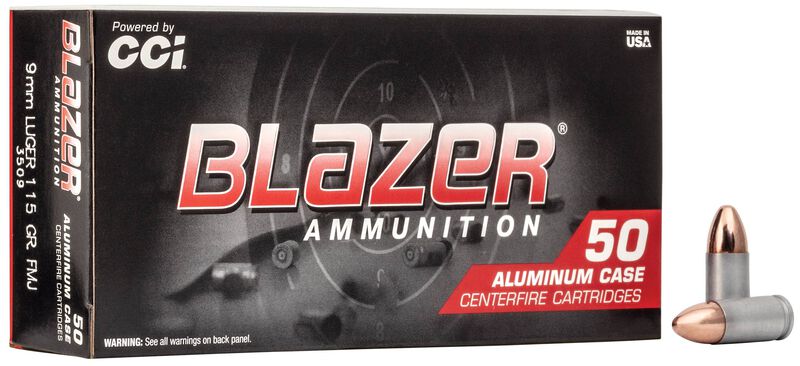 CCI Blazer Aluminum Handgun Ammunition