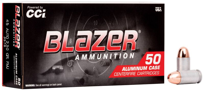 CCI Blazer Aluminum Handgun Ammunition