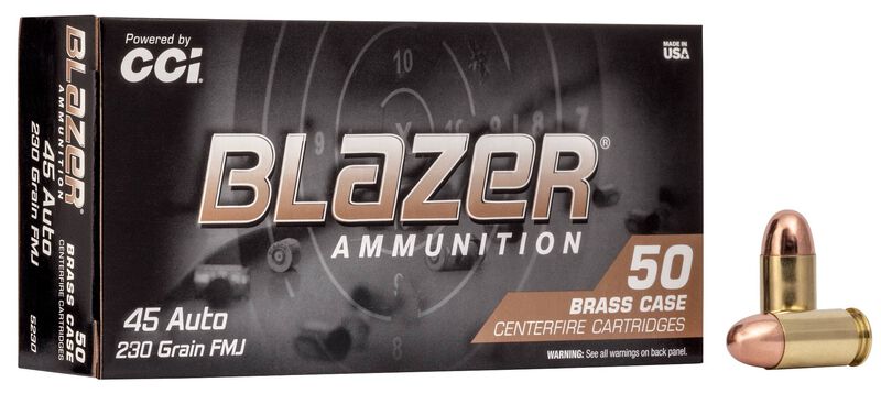CCI Blazer Brass Handgun Ammunition
