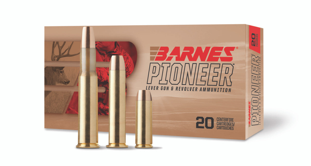 BARNES PIONEER LEVER GUN 45-70 GOVT 300GR TSX FN AMMO