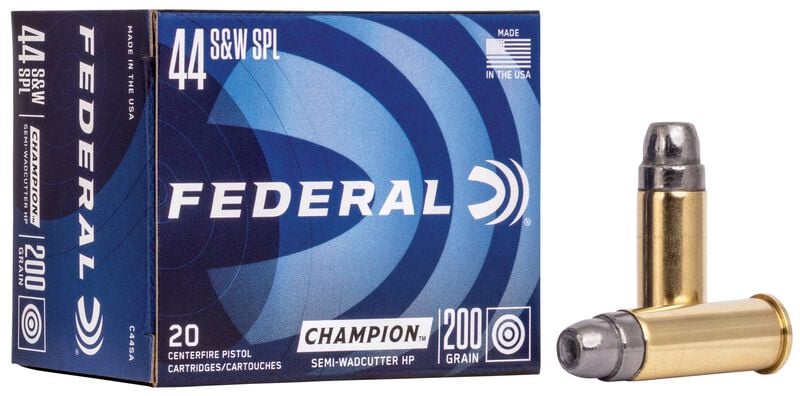 Federal 44 S&W Special 200GR Lead SWHP