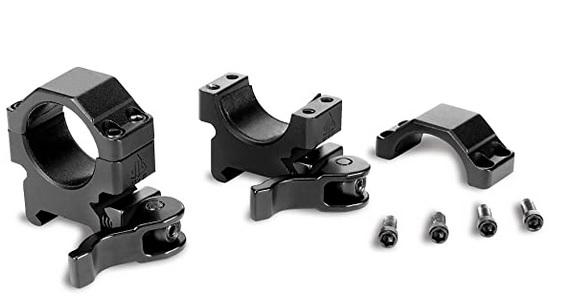 CARBON EXPRESS QUICK DETACH CROSSBOW SCOPE  RINGS 1"