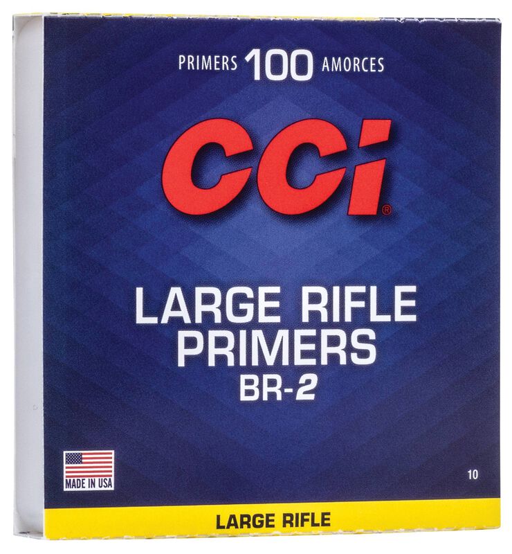 CCI BR2 Large Rifle Bench Rest Primers - 1000 Count