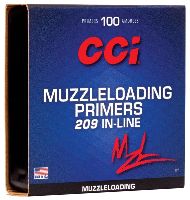 CCI 209 Muzzleloading Primers - 100 Count