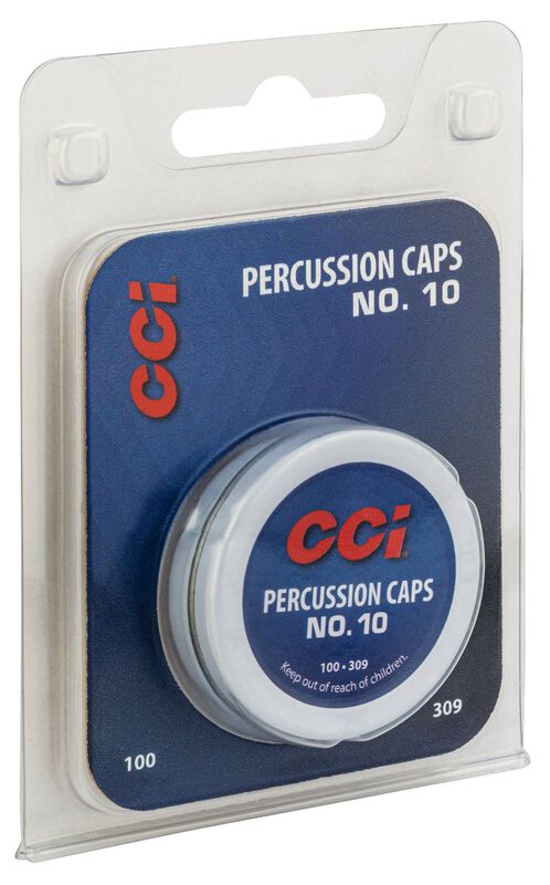 CCI No. 10 Percussion Caps - 100 Count