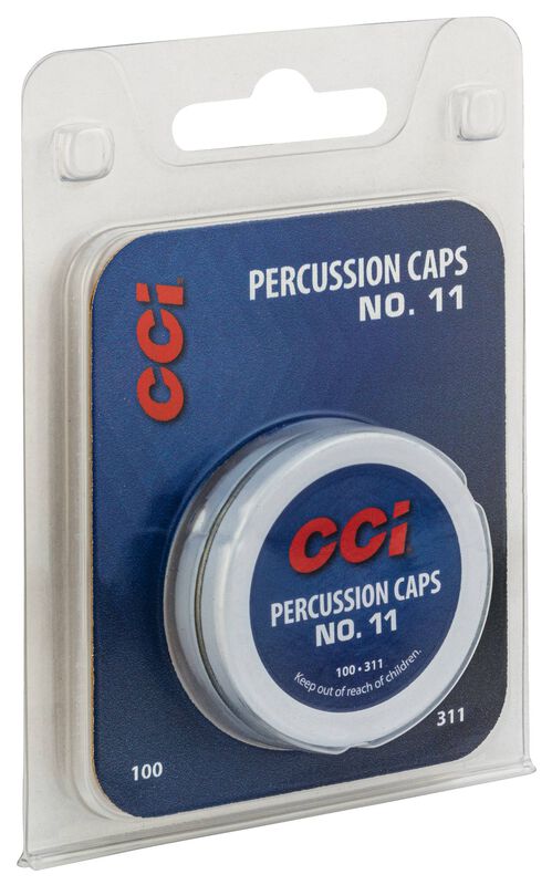 CCI No. 11 Percussion Caps - 100 Count