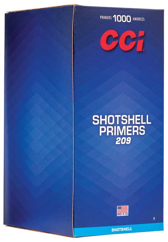 CCI 209 Shotshell Primers - 1000 Count