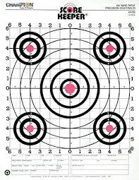 CHAMPION 100 YARD RIFLE TARGET 12 PK