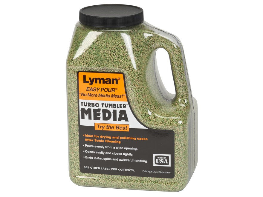 LYMAN TURBO TUMBLER MEDIA CORNCOB GREEN 2LB-High Falls Outfitters