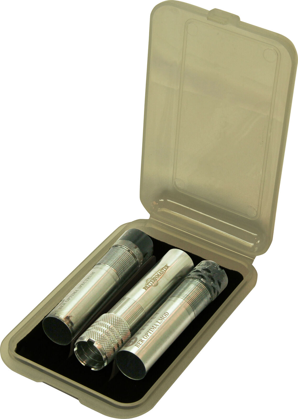 MTM Case-Gard Choke Tube Case - 3 Extended Chokes - Clear Smoke