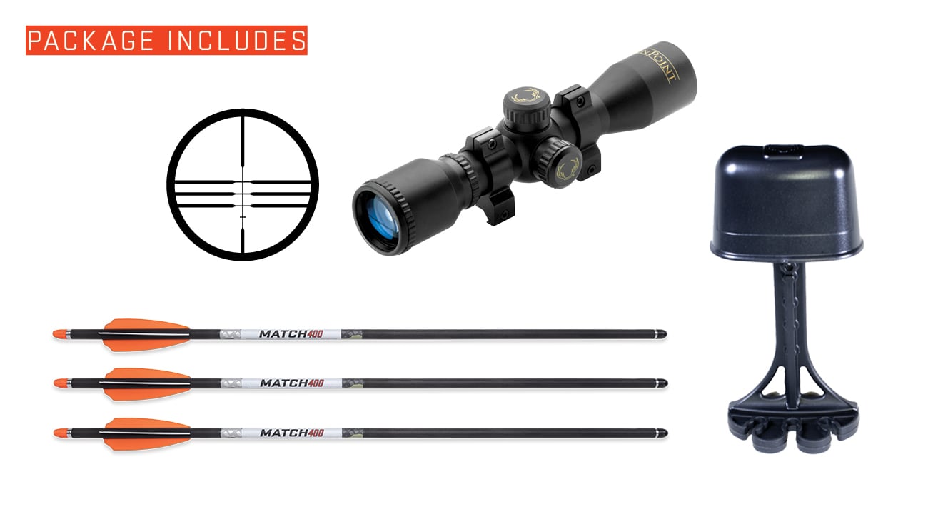 Wicked Ridge Commander M1, ACUdraw, Multi-Line Scope, Peak XT
