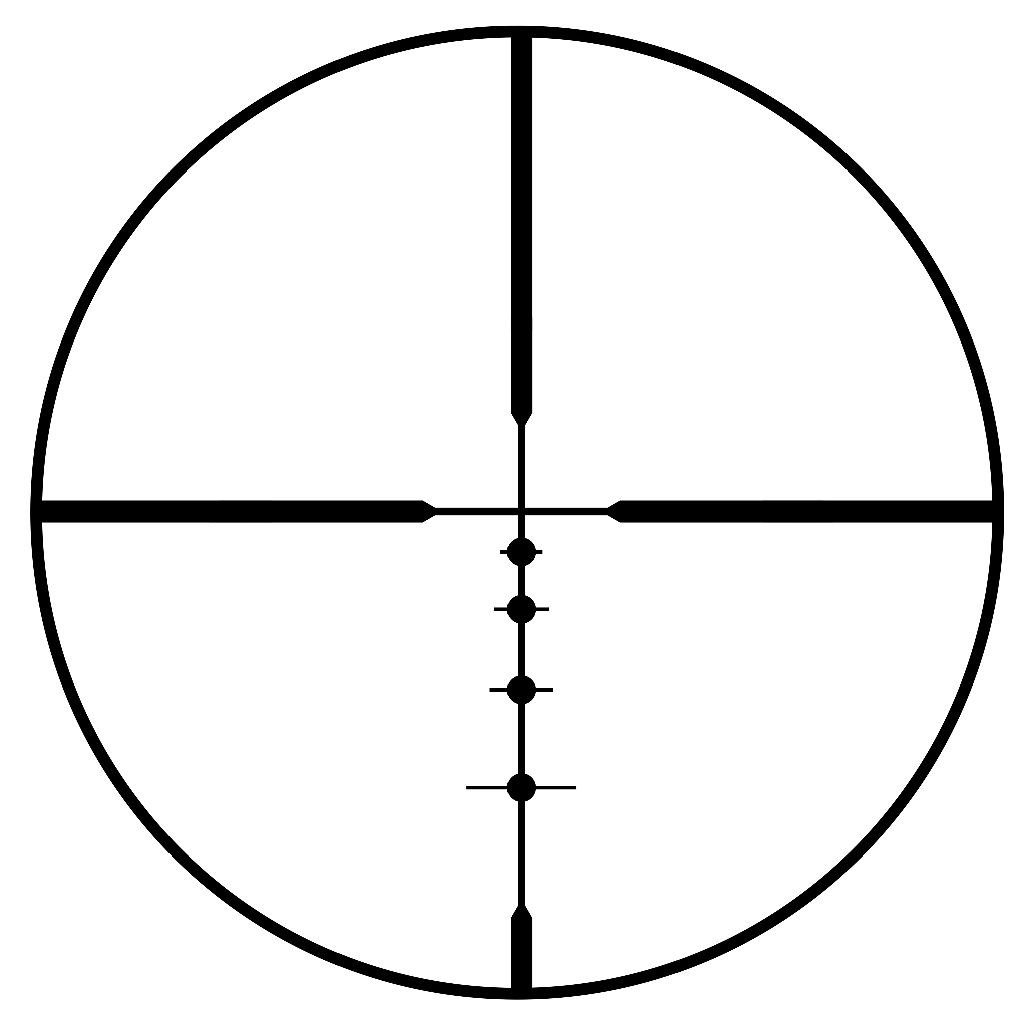 Bushnell R3 3-9X40 Riflescopes - Multi X