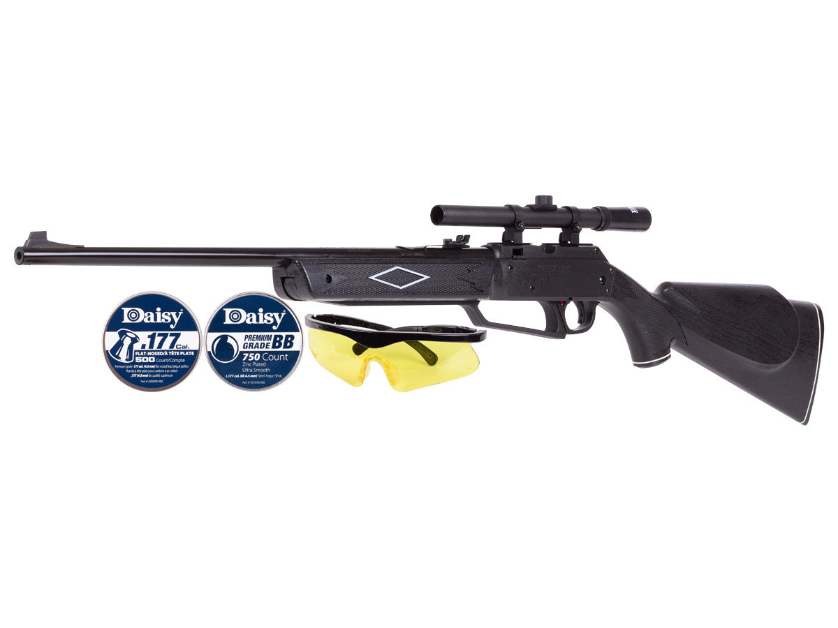 Daisy Powerline 880 Shadow Plus .177 Caliber Air Rifle Kit