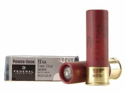 Federal 12 Gauge 3" 1-1/4 Oz. Rifled Slug