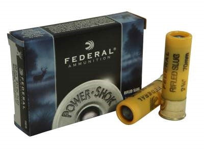 Federal 20 Gauge 2-3/4" 3/4 Oz. Rifled Slug