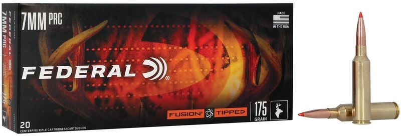 Federal Fusion 7mm PRC 175gr Tipped