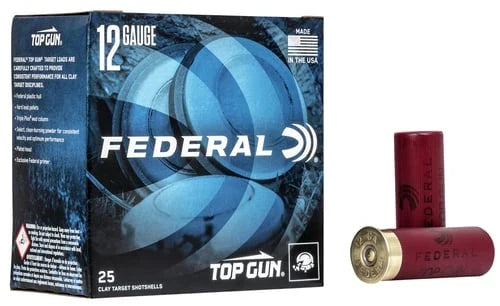 Federal Top Gun 12GA. 2-3/4" 2.75DRM 1 Oz#8 By The Case