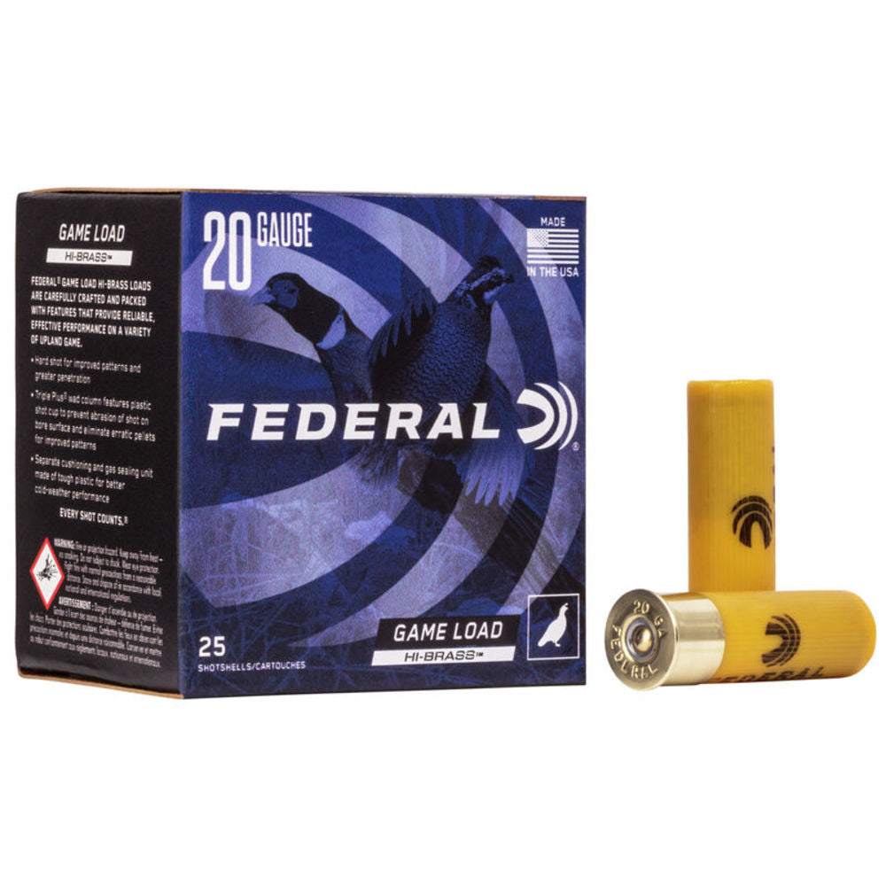 Federal Game-Shok 20 Gauge 2-3/4" 1 Oz. #7.5