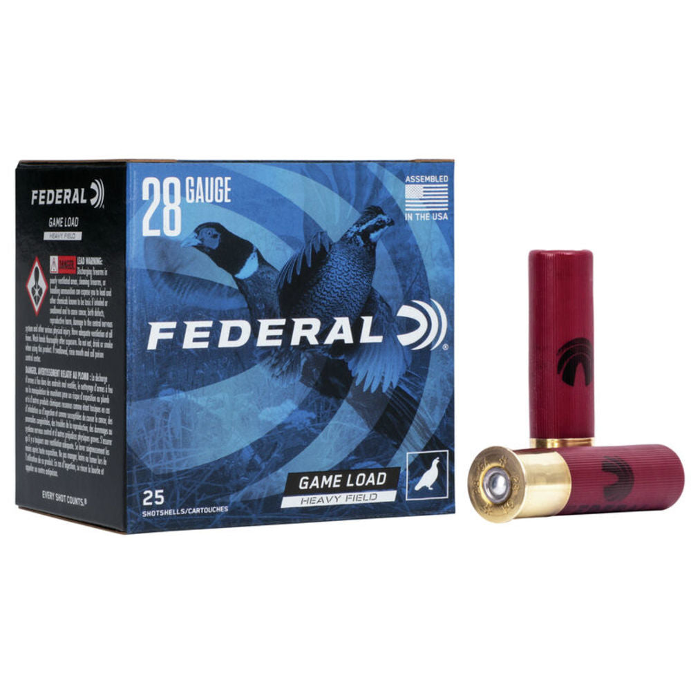 Federal Game-Shok 28 Ga 2-3/4" 1 Oz #6 Heavy Field Load