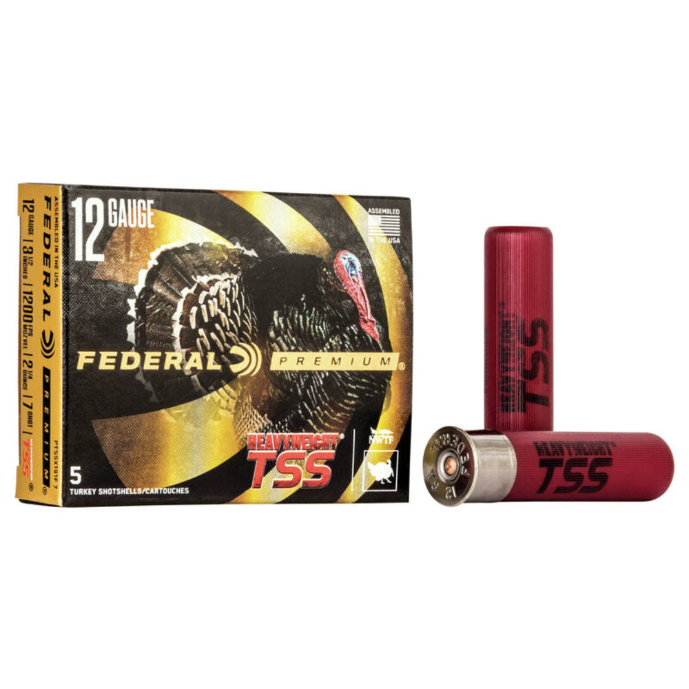 Federal Premium Turkey 12 Ga 3-1/2" 2.25 Oz #7 Heavyweight TSS