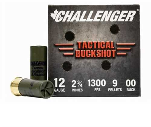 Challenger Tactical Buckshot 12 Gauge 2-3/4 in