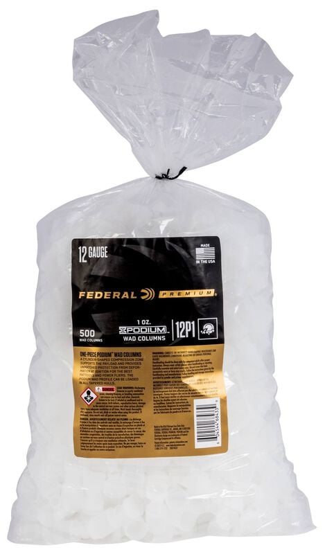 Federal Premium Podium Wad 12 Gauge 1 oz - 500 Count