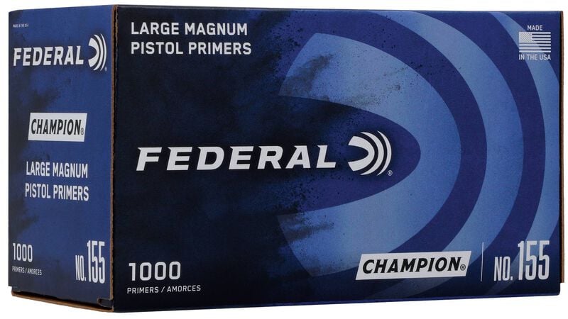 Federal Champion Large Pistol Mag Primers 1,000-count