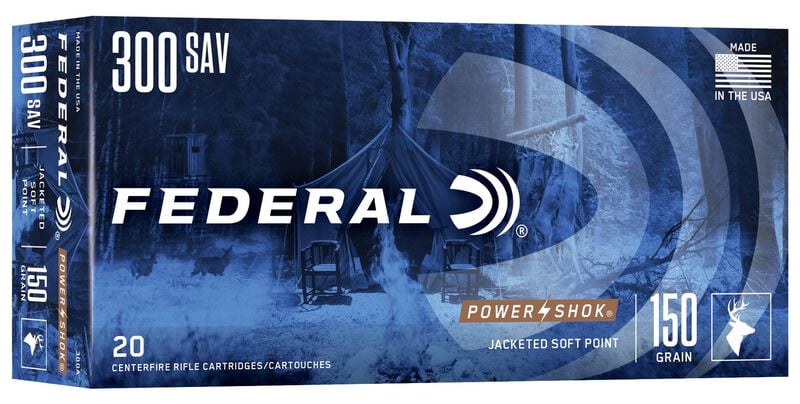 Federal Power-Shok 300 Savage 150gr SP