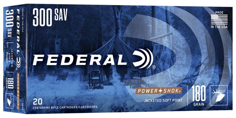 Federal Power-Shok 300 Savage 180GR SP
