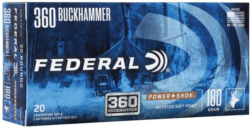 Federal Power-Shok 360 Buckhammer 180gr