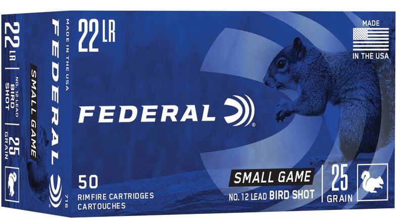 Federal 22 LR Bird Shot Per/box