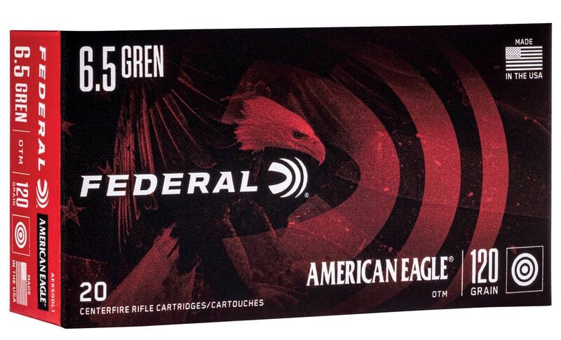 Federal American Eagle Rifle 6.5 Grendel 120gr - 20 Rounds