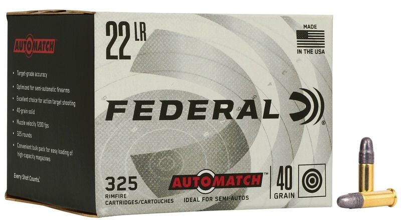 Federal Champion 22 LR Automatch 325 Rd Bulk Pack