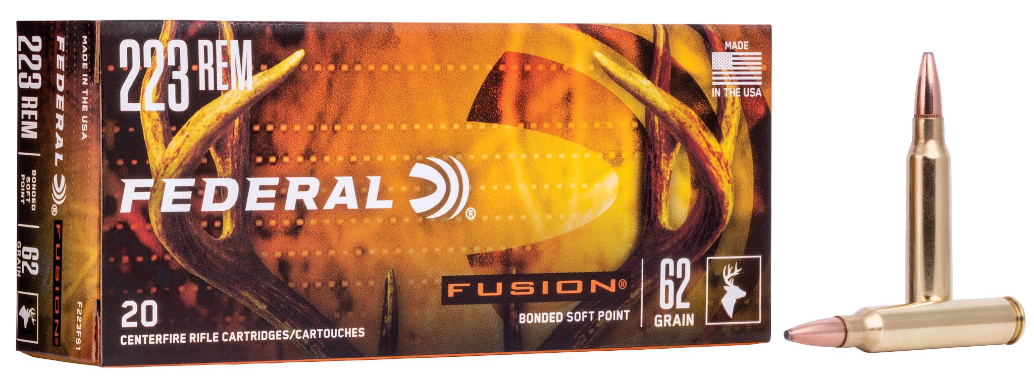 Federal Fusion 223 Rem 62GR product image