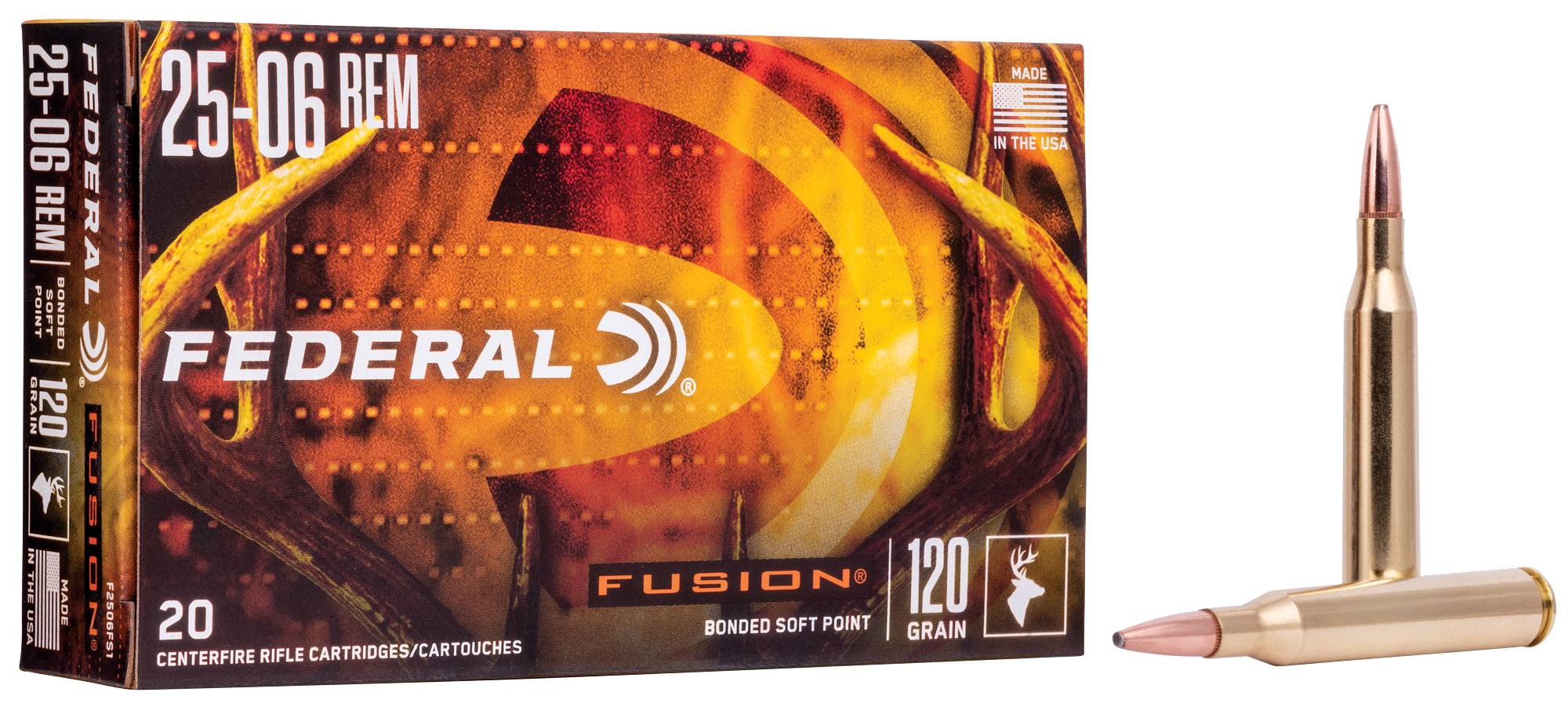 Federal Fusion 25-06 Rem 120GR product image