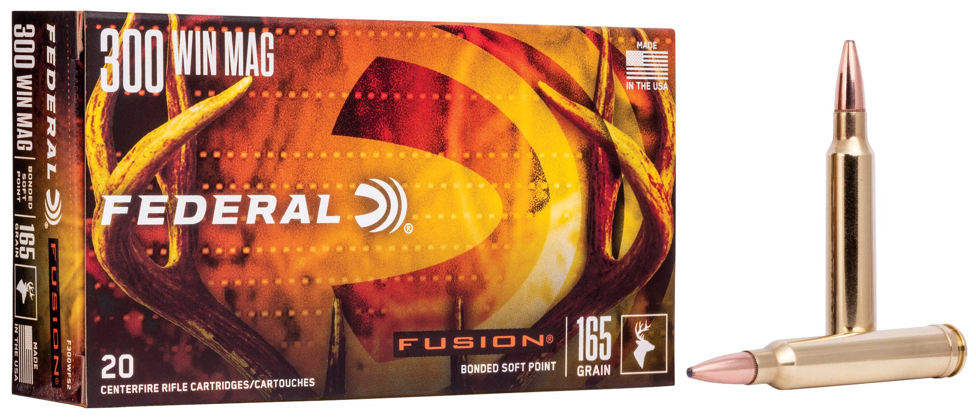 Federal Fusion 300 Win Mag 165gr product image