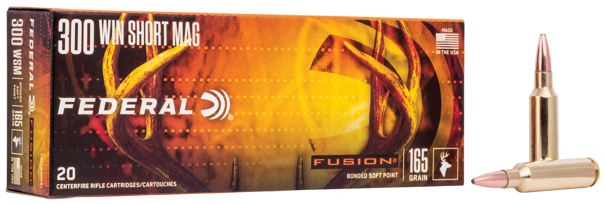 Federal Fusion 300 WSM 165gr product image