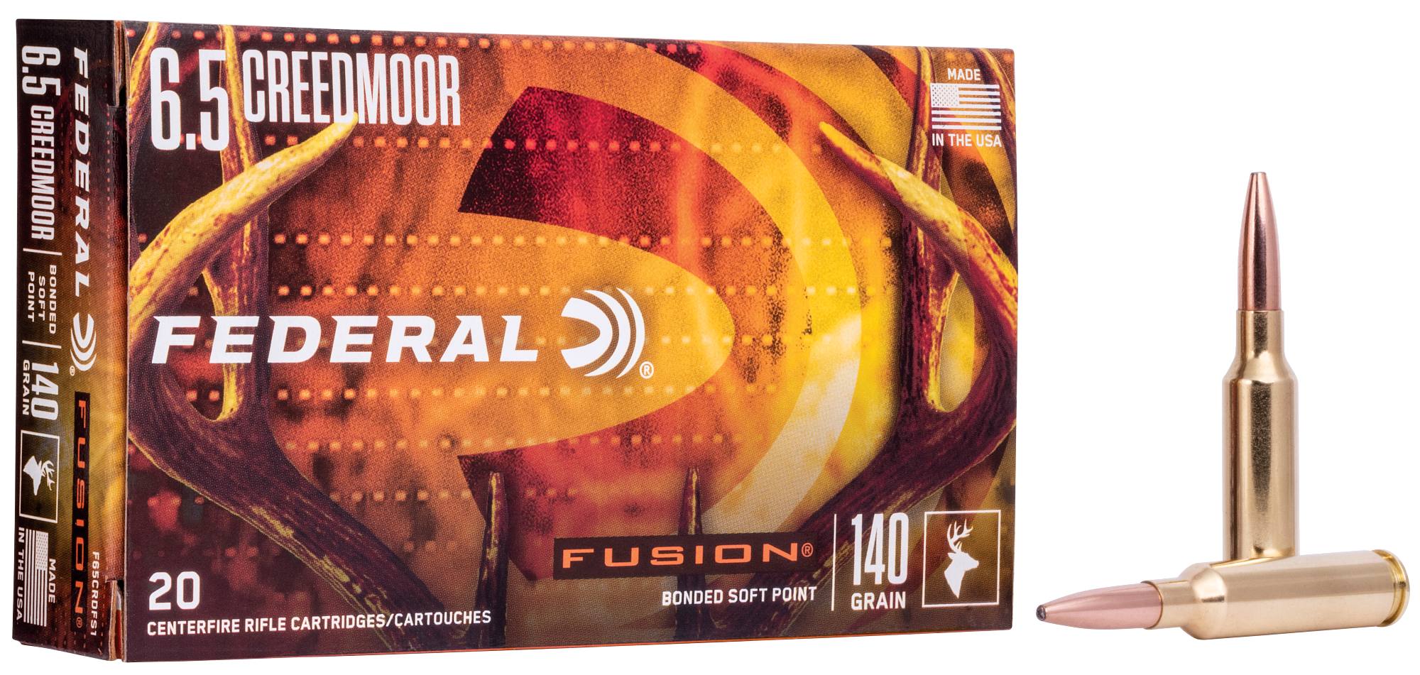 Federal Fusion 6.5 Creedmoor 140gr product image