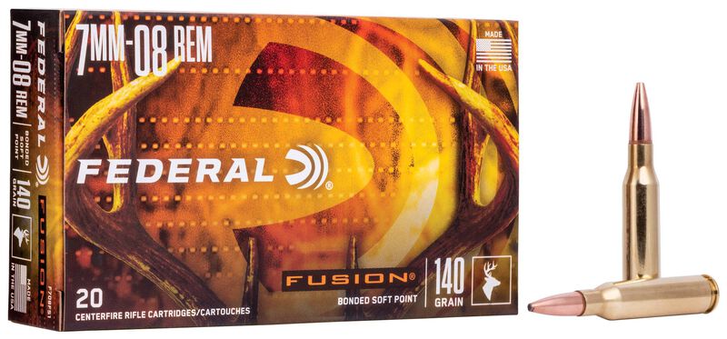 Federal Fusion 7mm-08 Rem 140gr