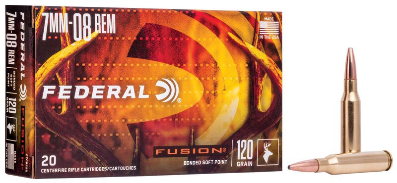 Federal Fusion 7mm-08 Rem 120gr