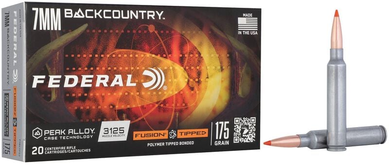 Federal Fusion 7mm Backcountry 175gr Tipped