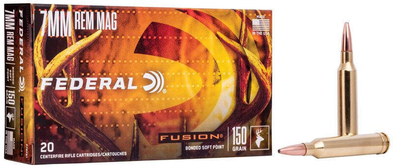 Federal Fusion 7mm Rem Mag 150gr