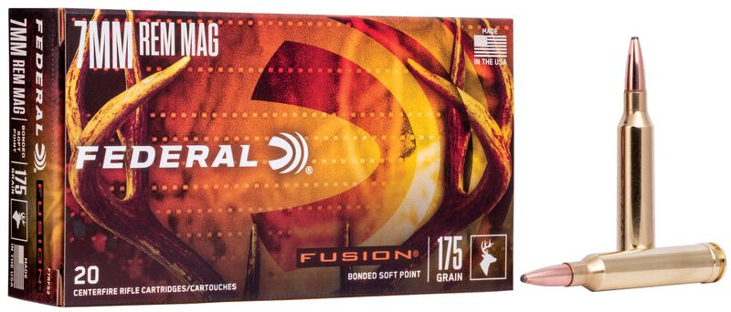 Federal Fusion 7mm Rem Mag 175gr