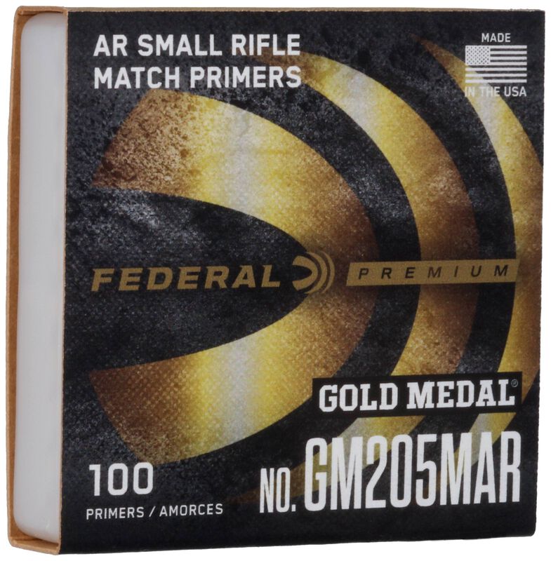 Federal Gold Medal AR Small Rifle AR Match Primers - 100 Count
