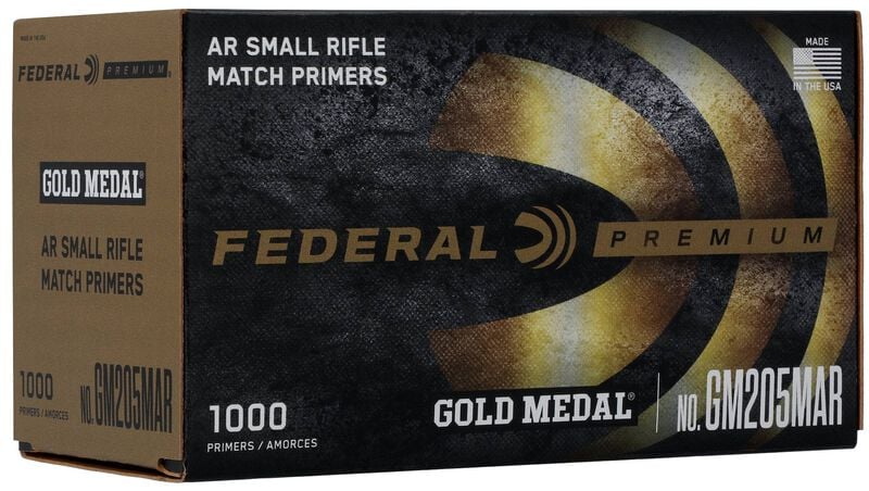 Federal Gold Medal Gm Small Rifle (ar Rifle) Match Primers 1,000-count