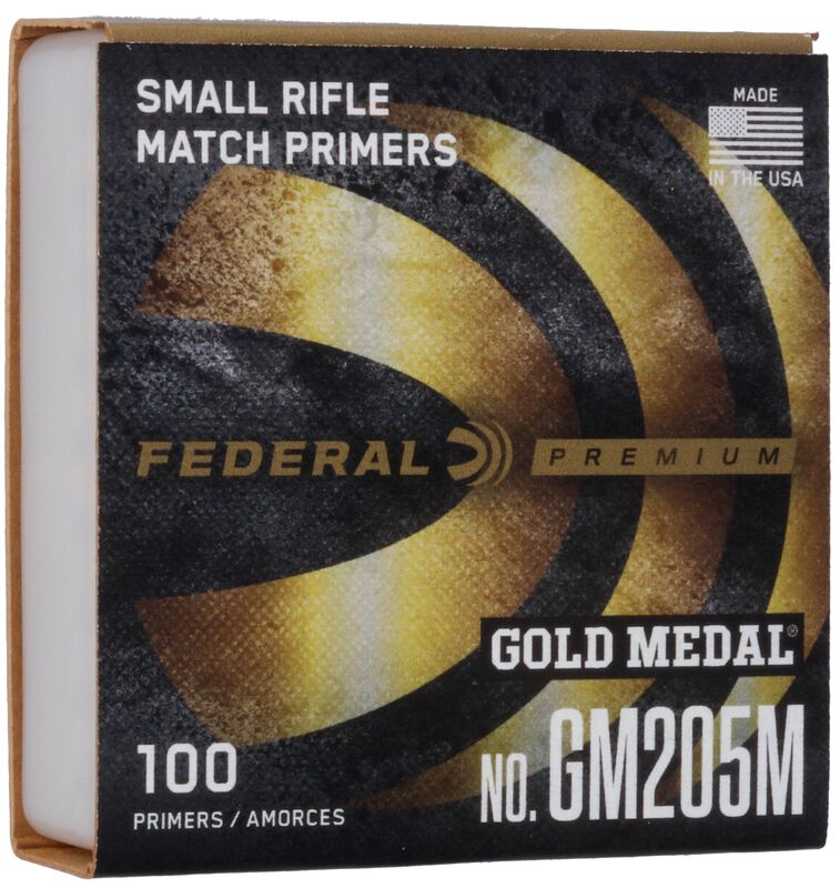Federal Gold Medal Match Small Rifle Primer - 100 Count