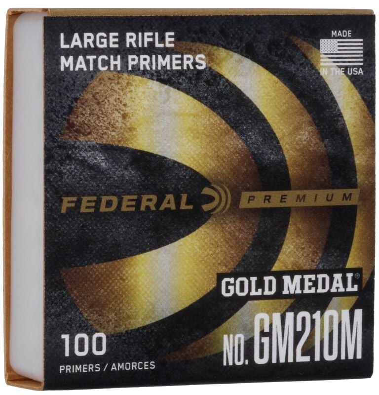 Federal Gold Medal Match Large Rifle Primer - 100 Count