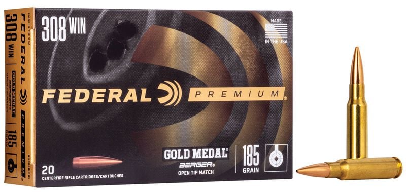 Federal 308 Win 185GR Berger Juggernaut Ammo