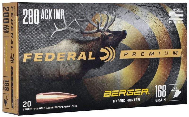 Federal Premium 6.5 Creedmoor +Peak 156gr Berger Elite Hunter - 20 Rounds